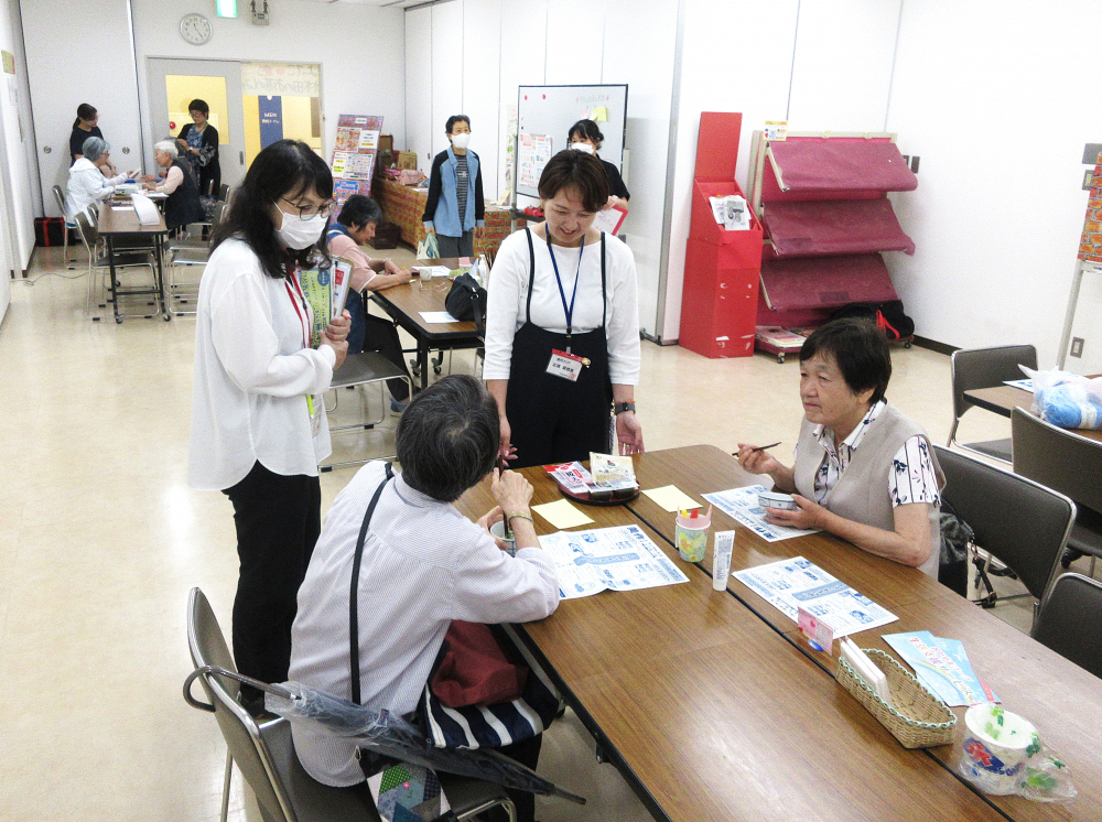コープ林田で「お茶のしみ会」始まります!　～よってこ♡林田のお茶のしみ会～(6月・8月)
【美作エリア美作エリア委員会】