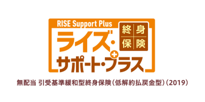 終身保険
RISE Support Plus