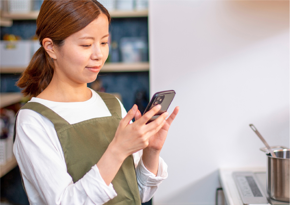 スマホで簡単注文