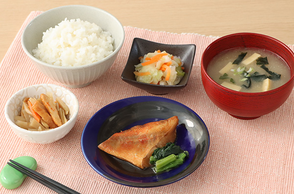健康管理食の献立イメージ